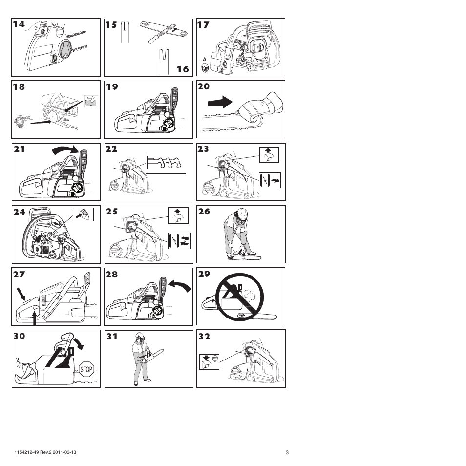 Husqvarna TRIOBRAKE 235E User Manual | Page 3 / 68