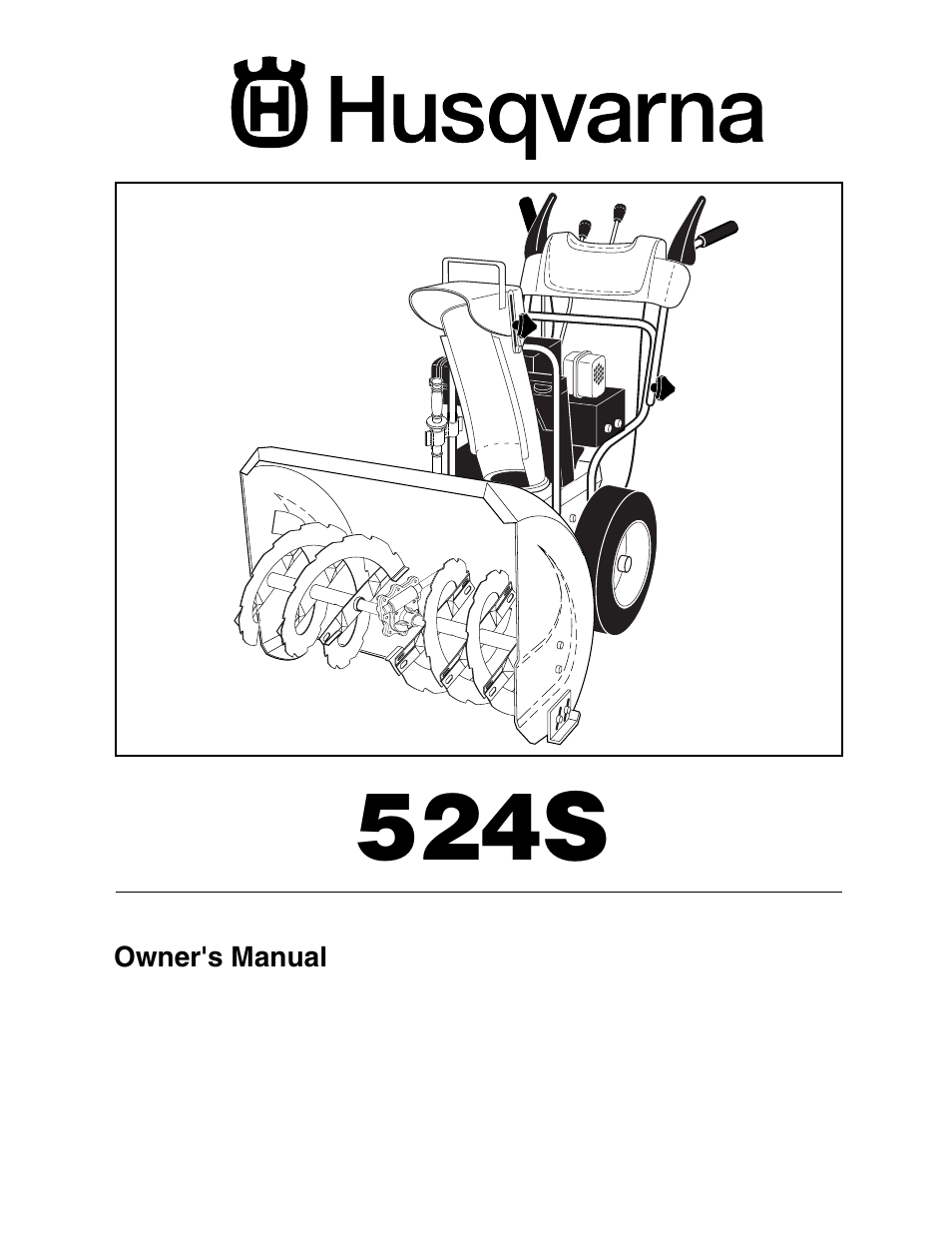 Husqvarna 524S User Manual | 32 pages