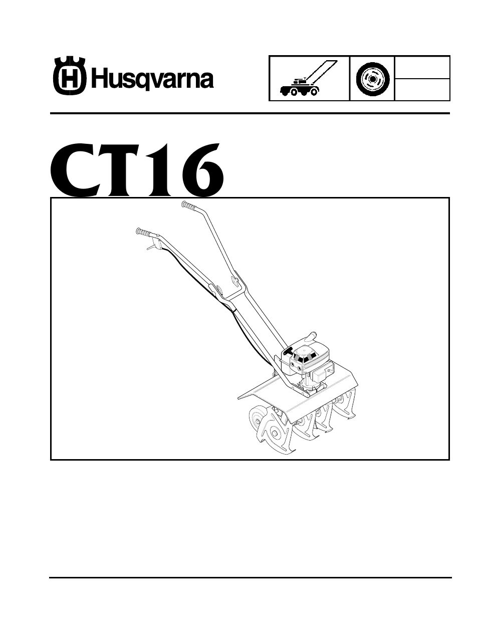 Husqvarna CT16 User Manual | 15 pages