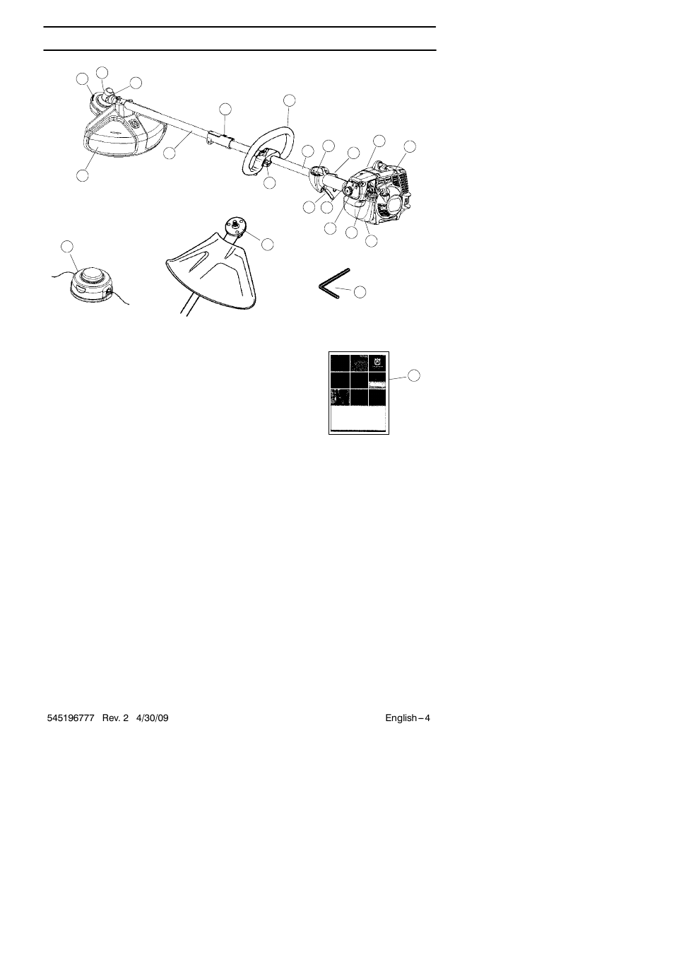 What is what | Husqvarna 128LDX User Manual | Page 4 / 24