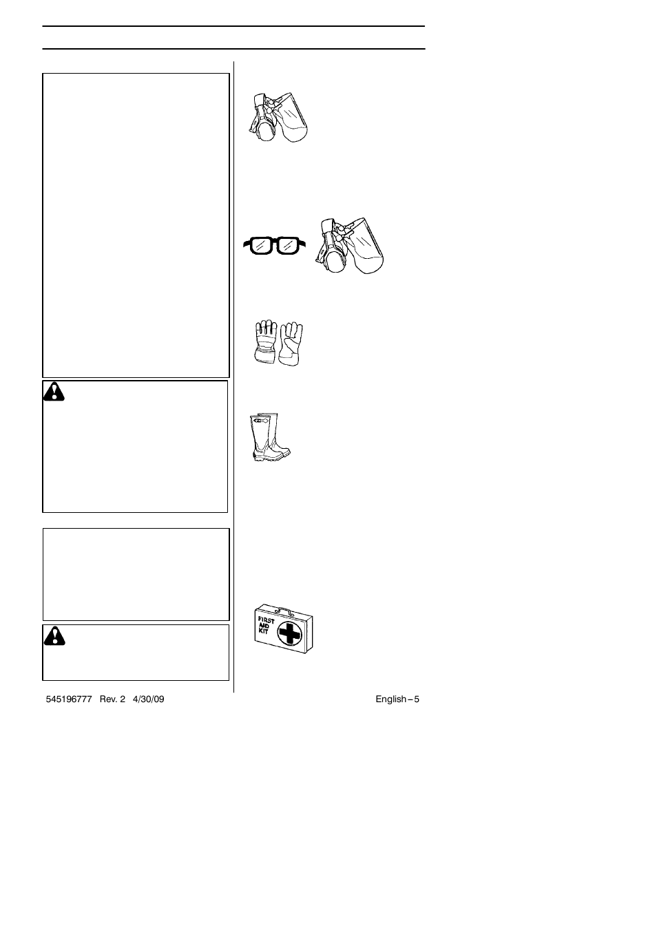 General safety precautions | Husqvarna 128LDX User Manual | Page 5 / 24