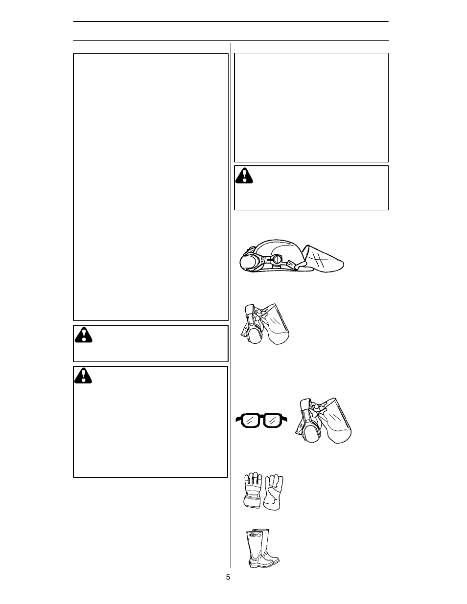 Safety precautions, General safety precautions | Husqvarna 125R User Manual | Page 5 / 28