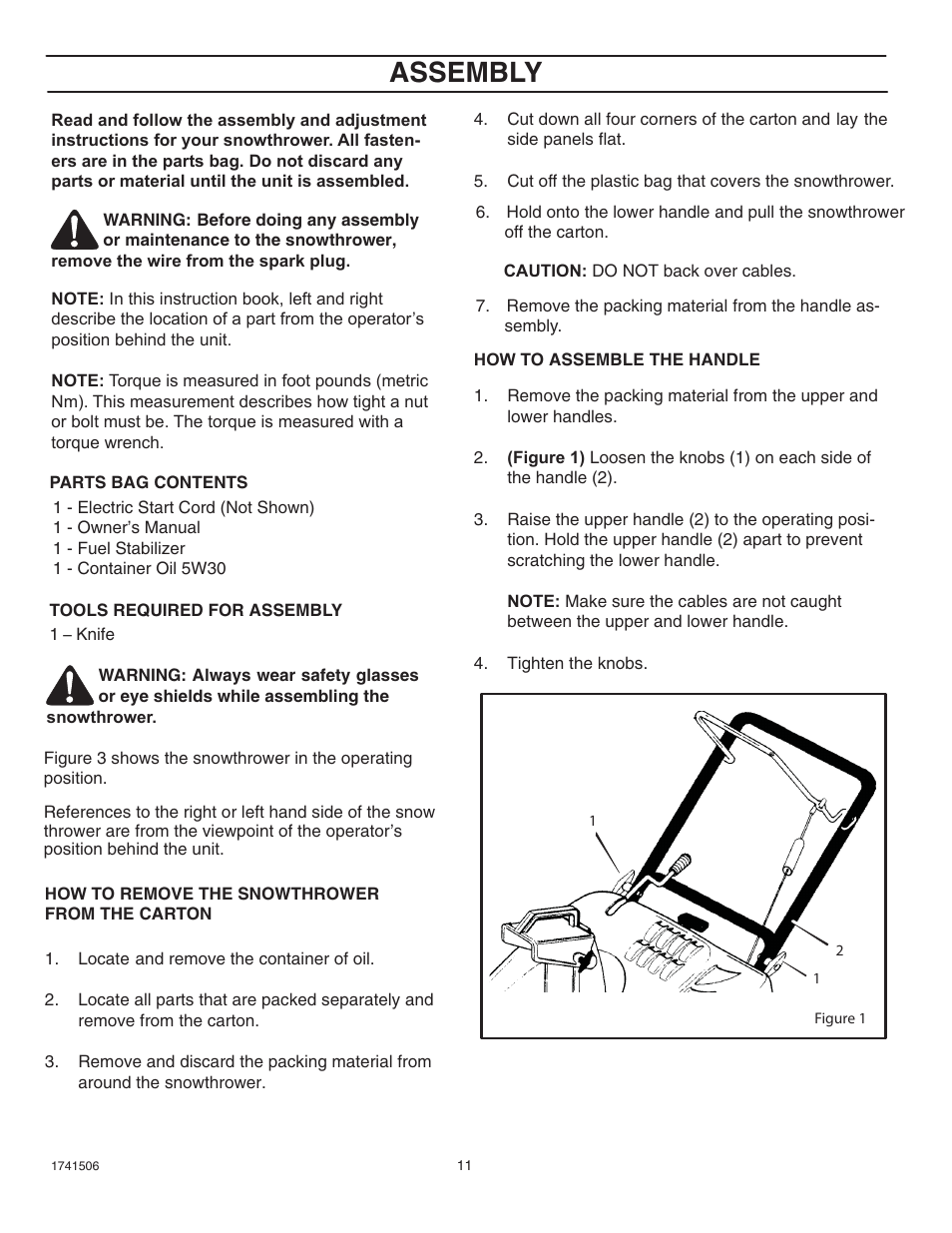 Untitled, Assembly | Husqvarna 5021 R User Manual | Page 11 / 42