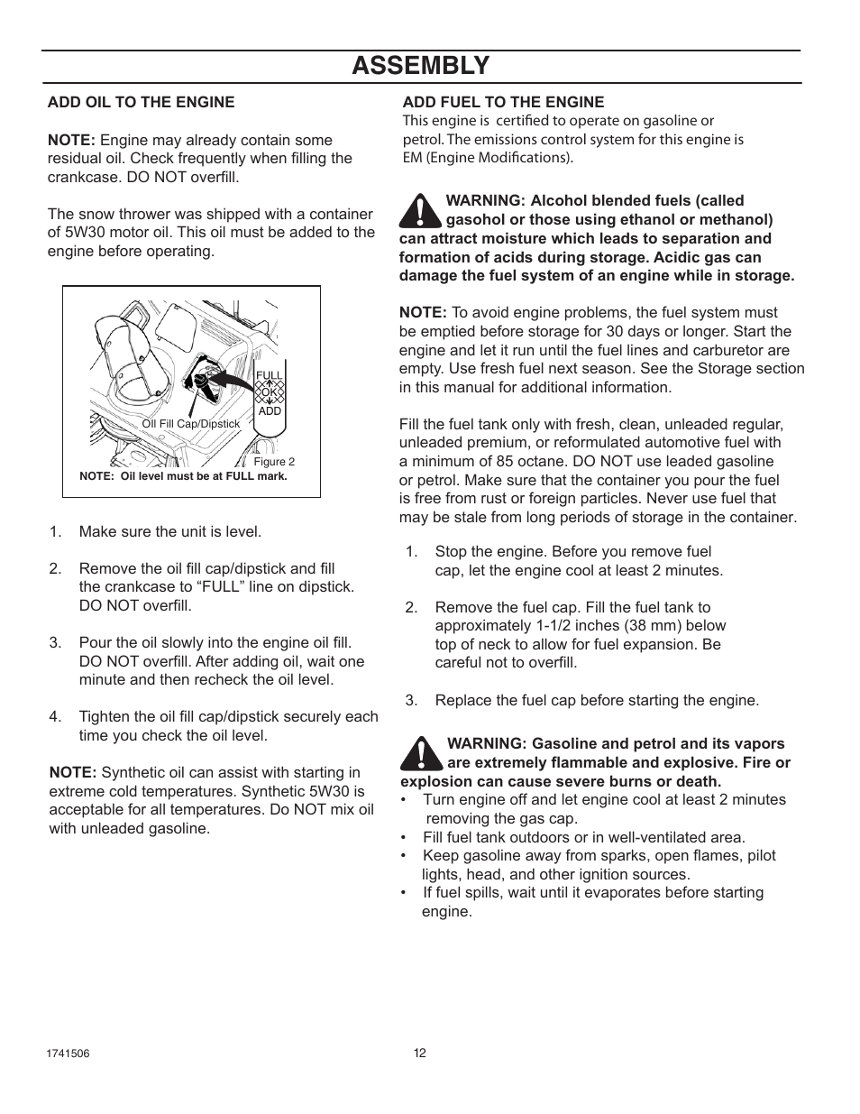 Assembly | Husqvarna 5021 R User Manual | Page 12 / 42