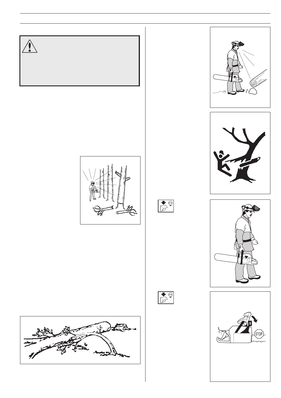 Safety instructions, General working instructions | Husqvarna CARB 350 User Manual | Page 19 / 36