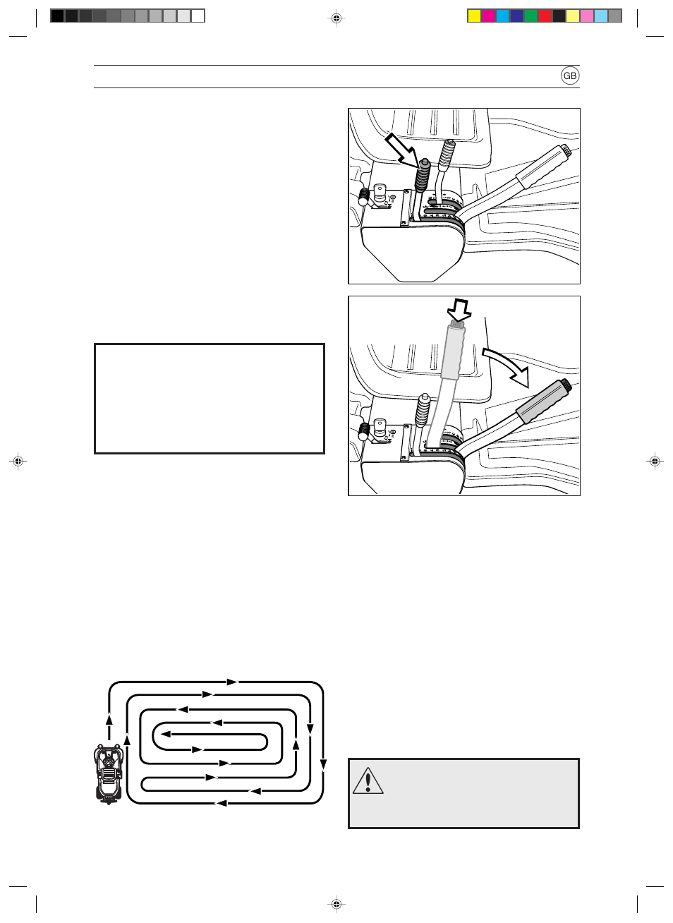 Driving | Husqvarna 850 User Manual | Page 19 / 36