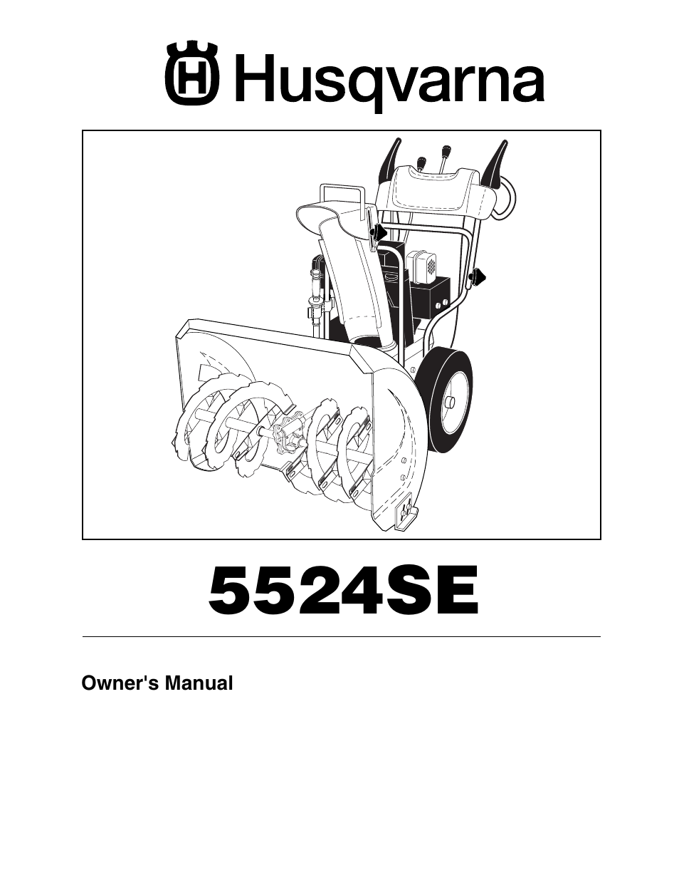 Husqvarna 5524SE User Manual | 32 pages