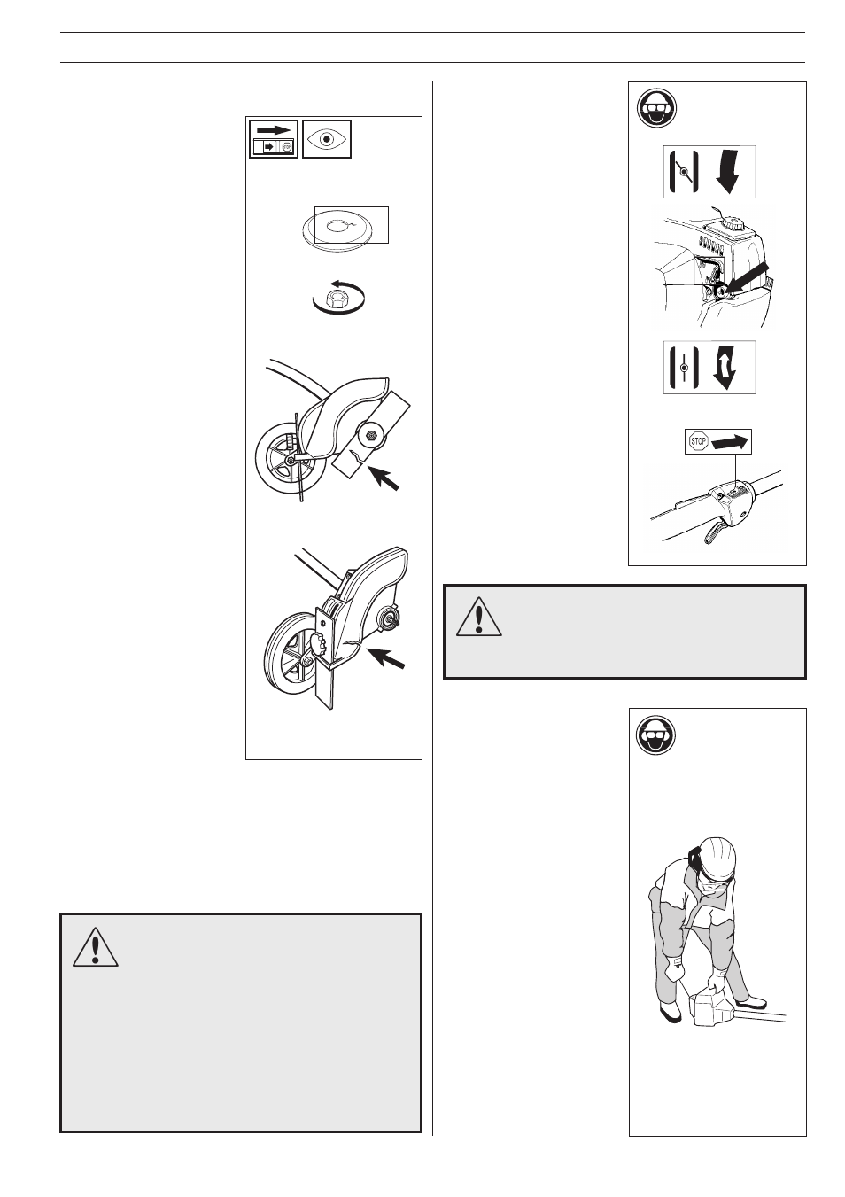 Start and stop | Husqvarna 322E/325E-X User Manual | Page 15 / 24