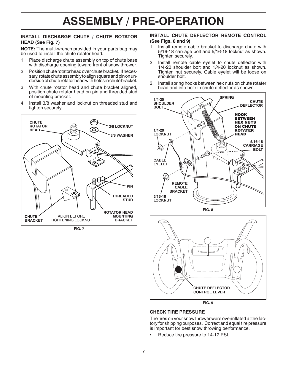 Assembly / pre-operation | Husqvarna 96193005301 User Manual | Page 7 / 24