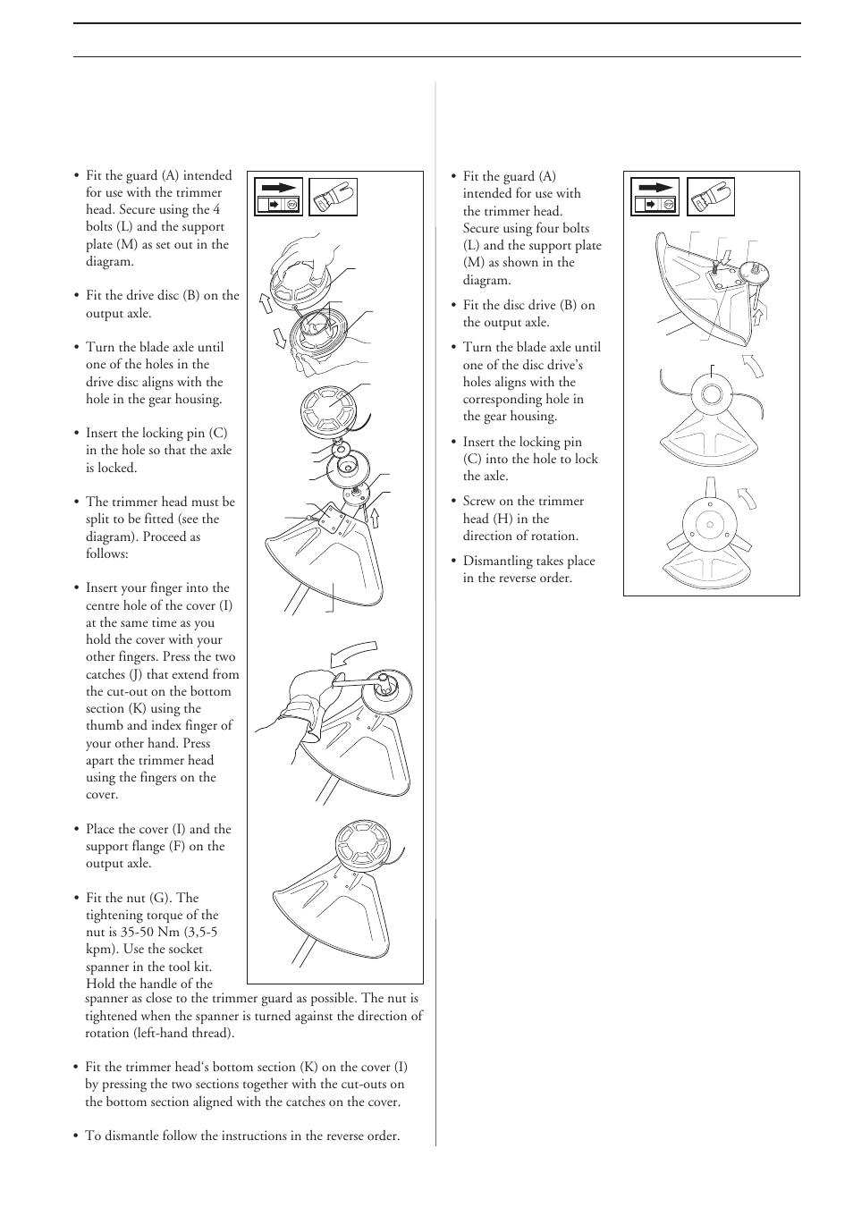 Assembly | Husqvarna 225L Lite User Manual | Page 13 / 24