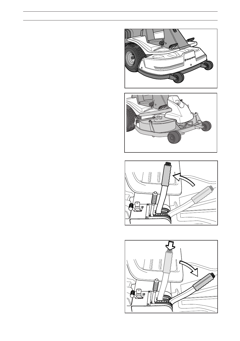 Presentation, Cutting unit, Lift lever for cutting unit | Husqvarna 13 Bio User Manual | Page 13 / 47