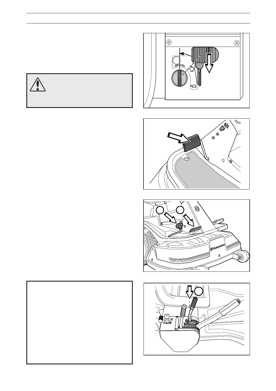 Driving | Husqvarna 13 Bio User Manual | Page 17 / 47