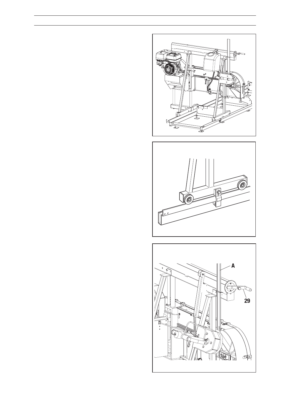 Carriage (fig 2), Description, Height setting (fig. 4) | Frame (fig. 3) and (fig. 4) | Husqvarna SMB 70 User Manual | Page 11 / 40