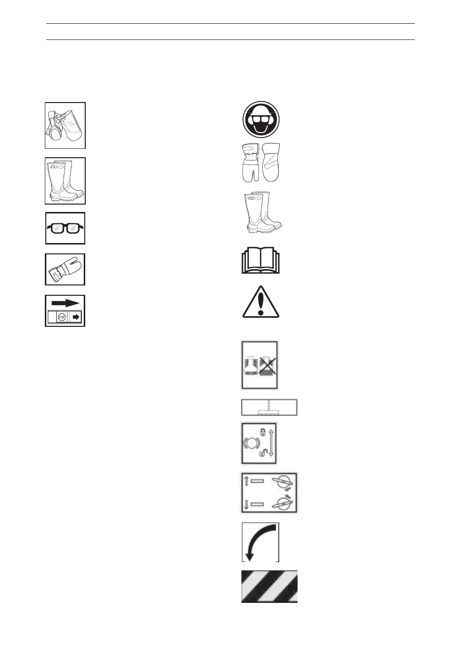 Key to symbols, Key to symbols symbols, Warning signs | Husqvarna SMB 70 User Manual | Page 4 / 40