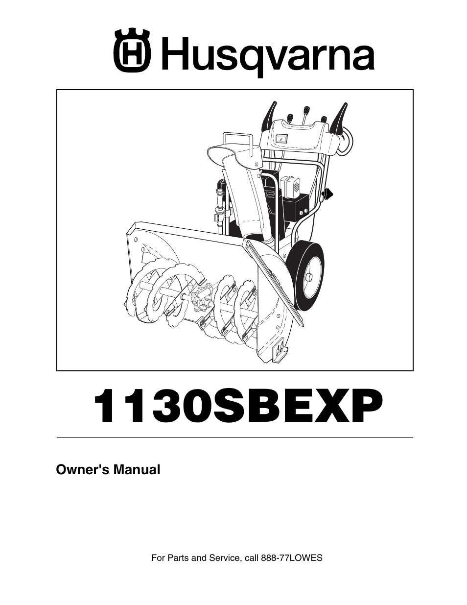 Husqvarna 1130SBEXP User Manual | 32 pages