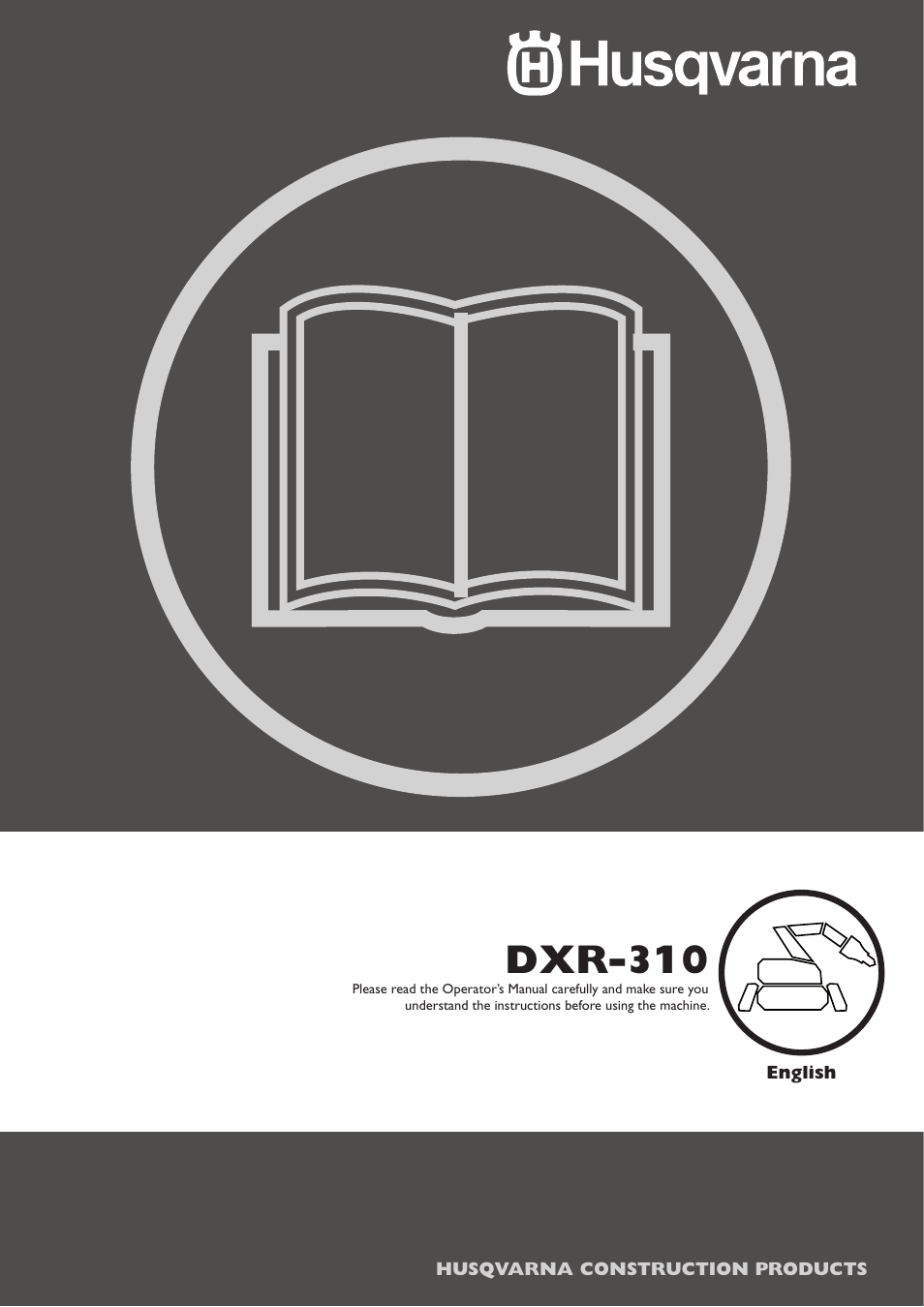 Husqvarna DXR-310 User Manual | 60 pages