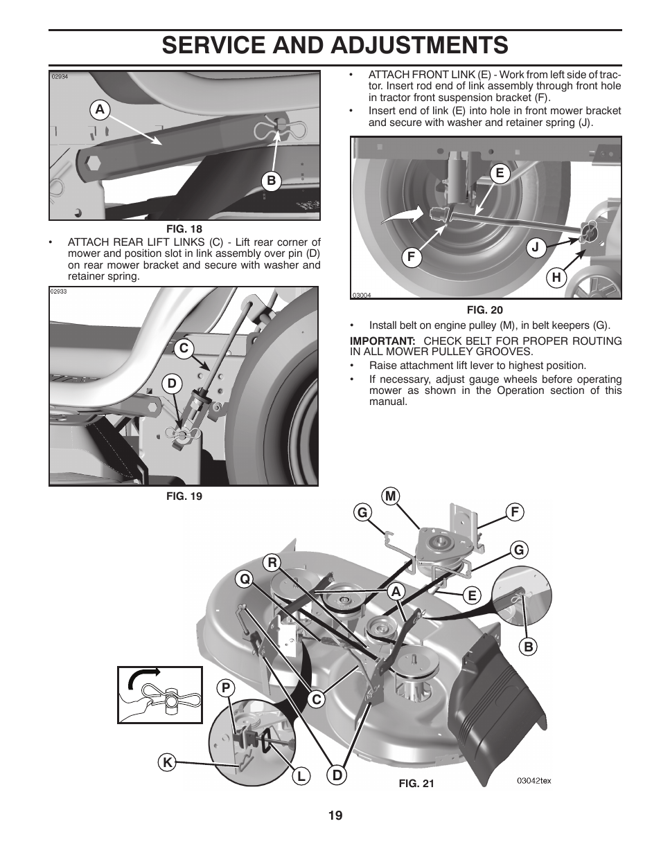 Service and adjustments | Husqvarna 2246LS User Manual | Page 19 / 44