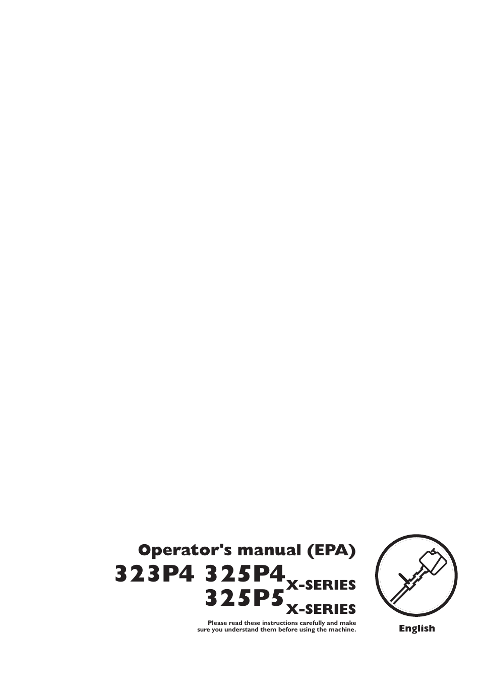 Husqvarna 325P4 User Manual | 28 pages