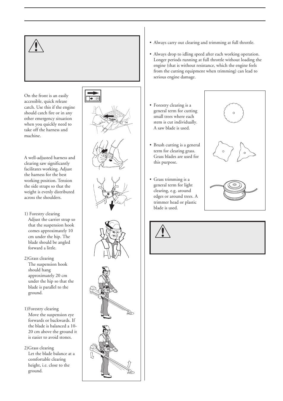 Safety instructions | Husqvarna 225R User Manual | Page 13 / 36
