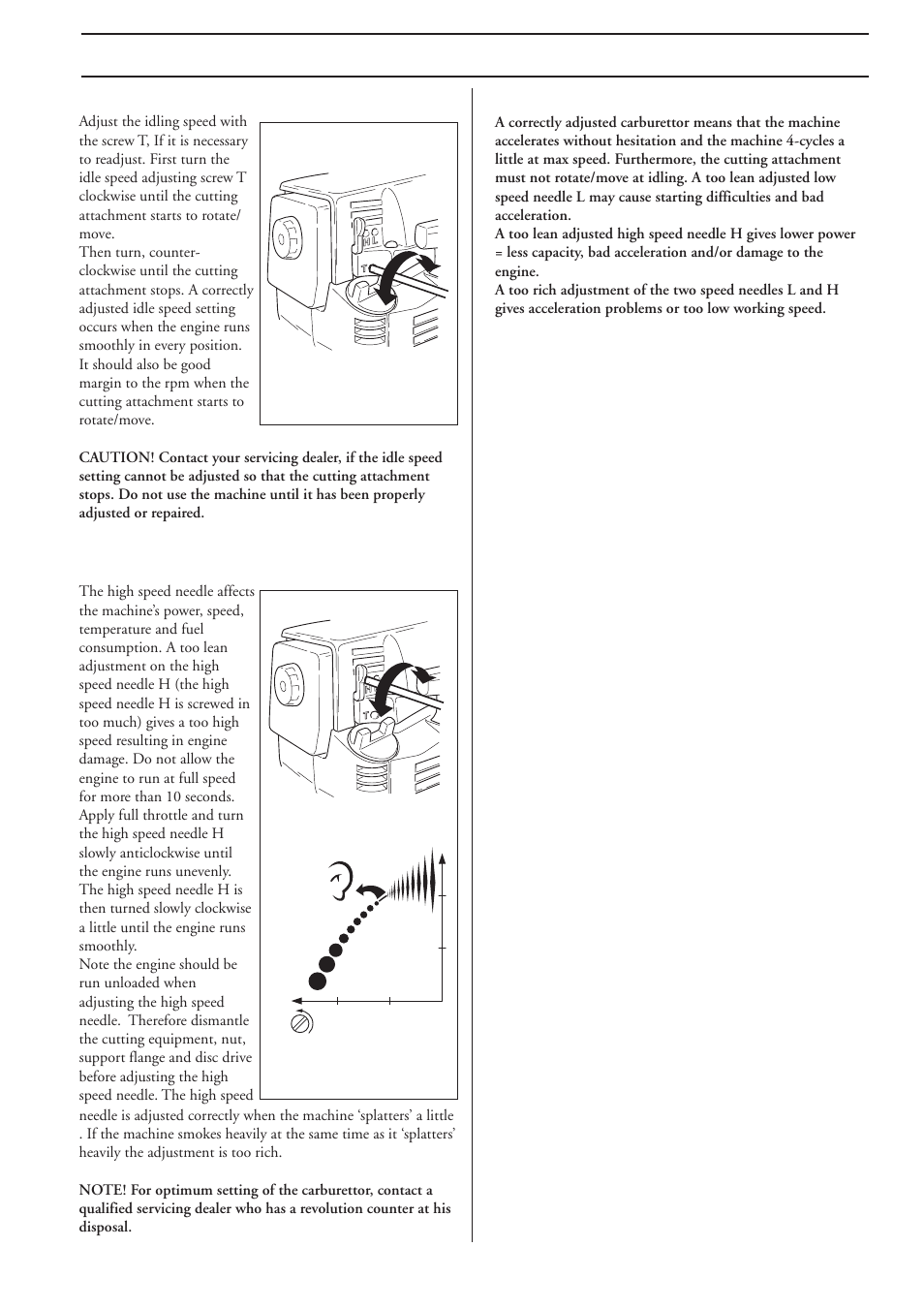 Maintenance | Husqvarna 225R User Manual | Page 25 / 36