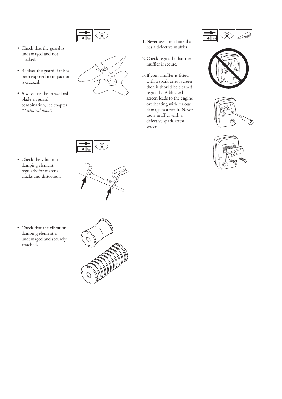 Safety instructions | Husqvarna 225R User Manual | Page 8 / 36