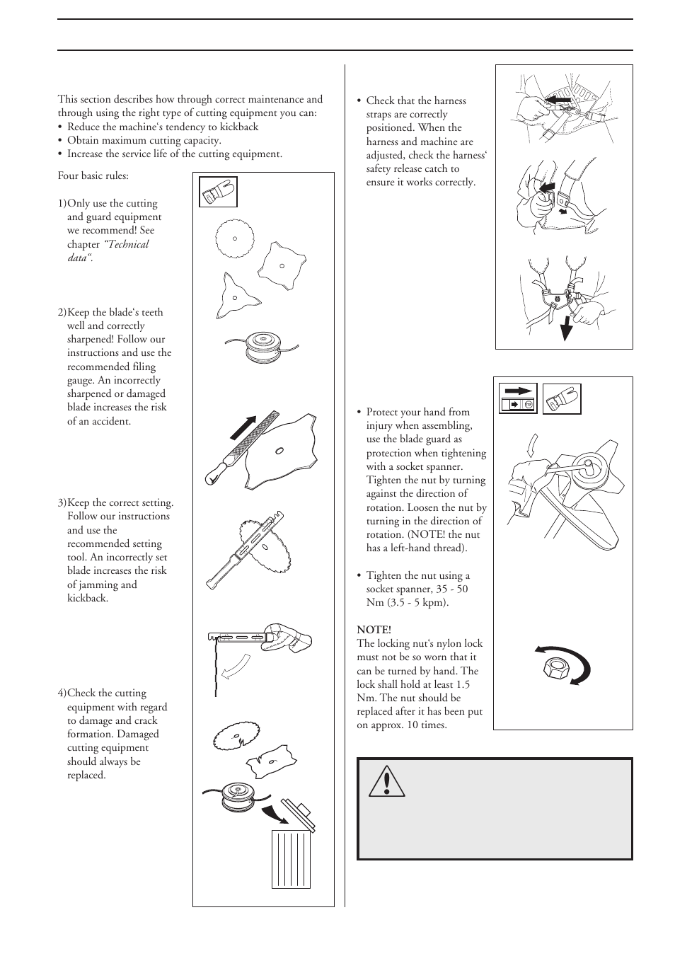 Safety instructions | Husqvarna 225R User Manual | Page 9 / 36