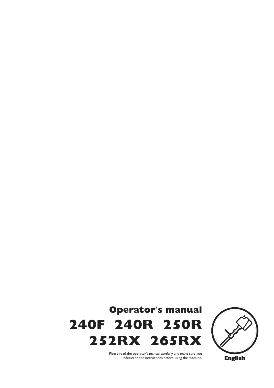 Husqvarna 252RX User Manual | 48 pages