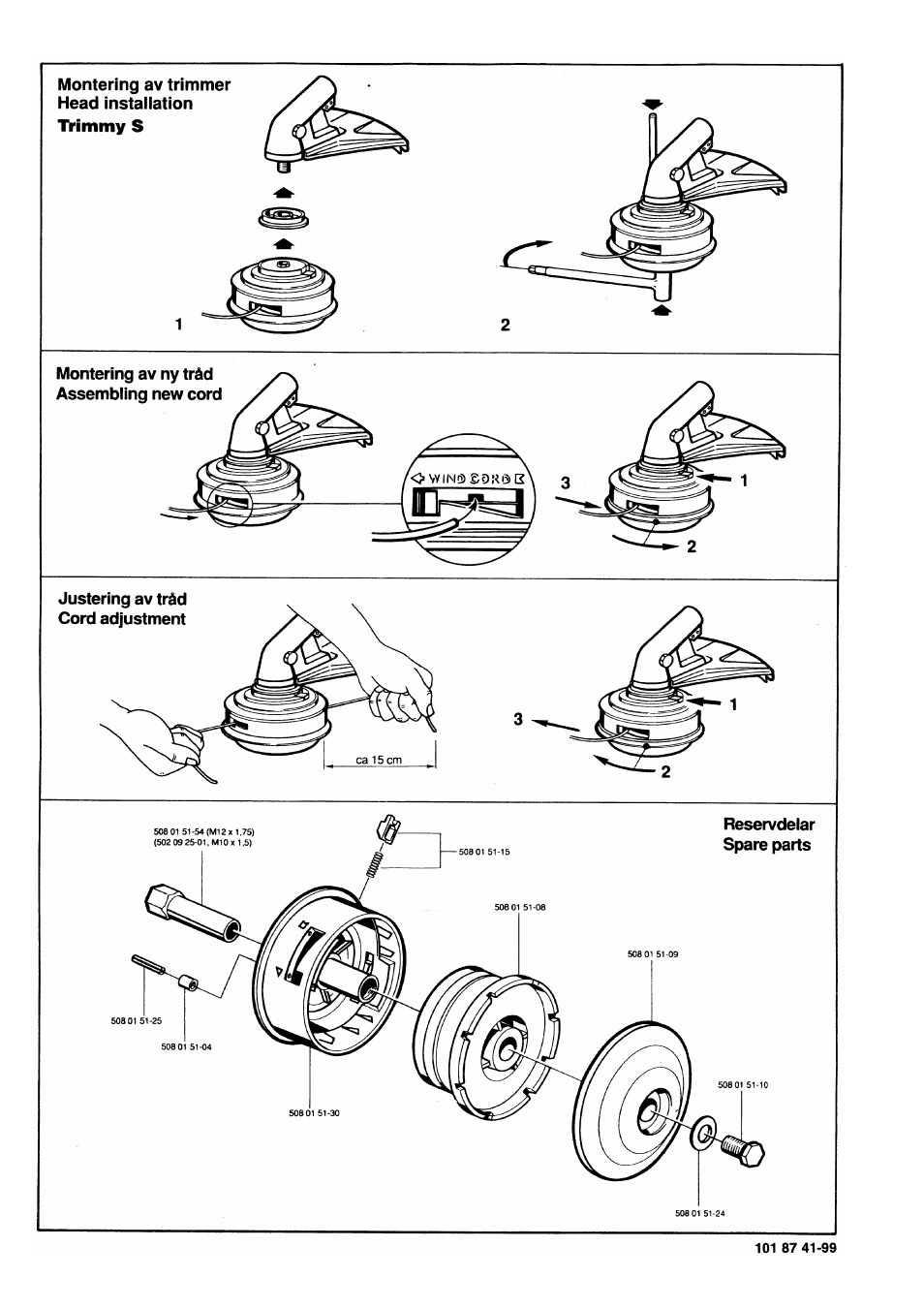 Husqvarna 252RX User Manual | Page 39 / 48