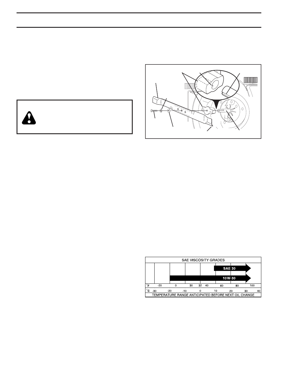 Maintenance, Lawn mower, Engine | Husqvarna 5521CM User Manual | Page 11 / 19