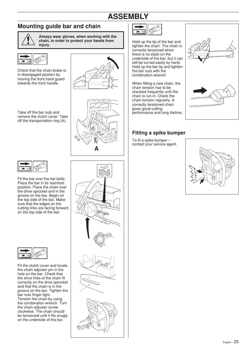 Assembly | Husqvarna 281XP User Manual | Page 25 / 36