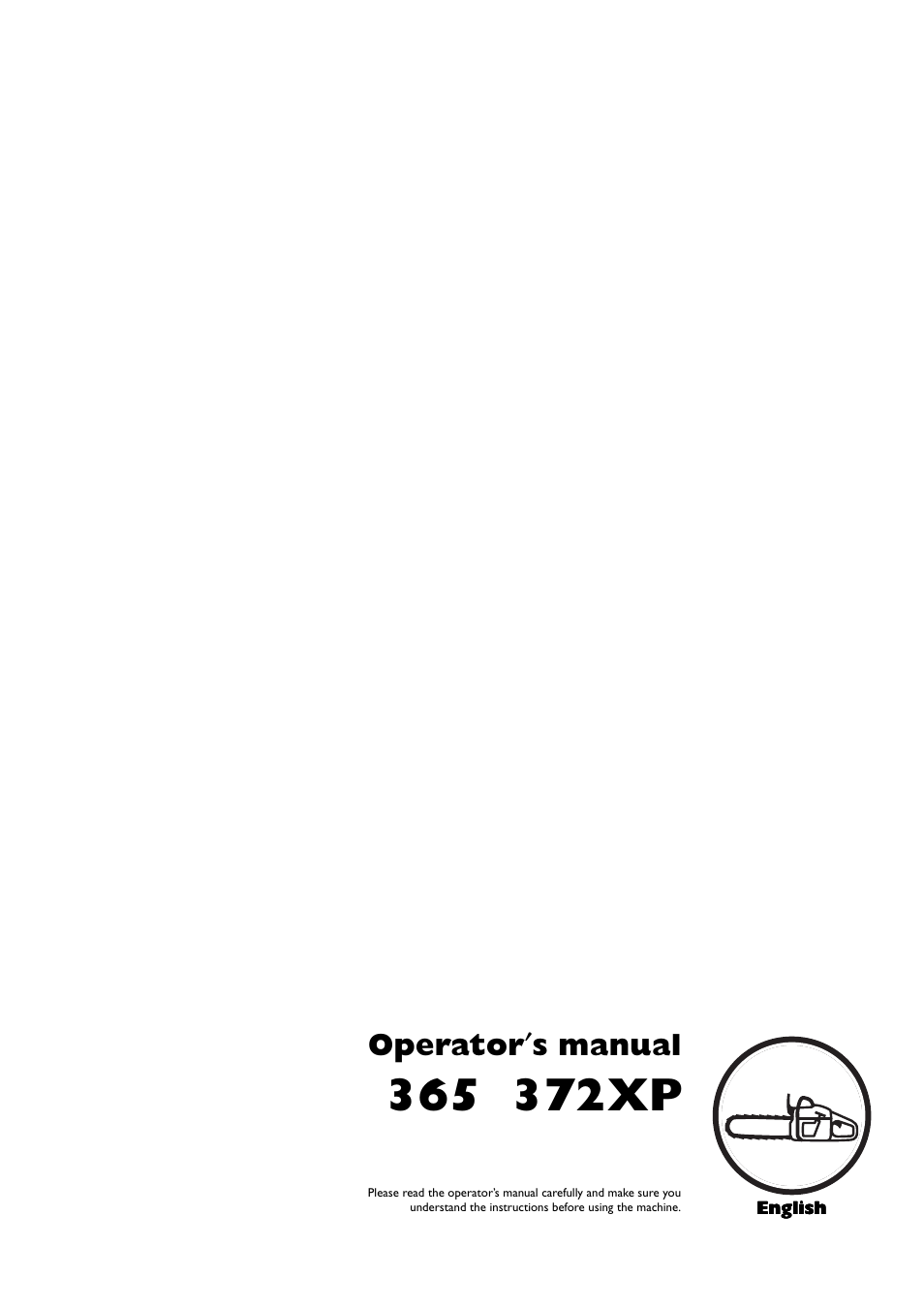 Husqvarna 365 User Manual | 40 pages