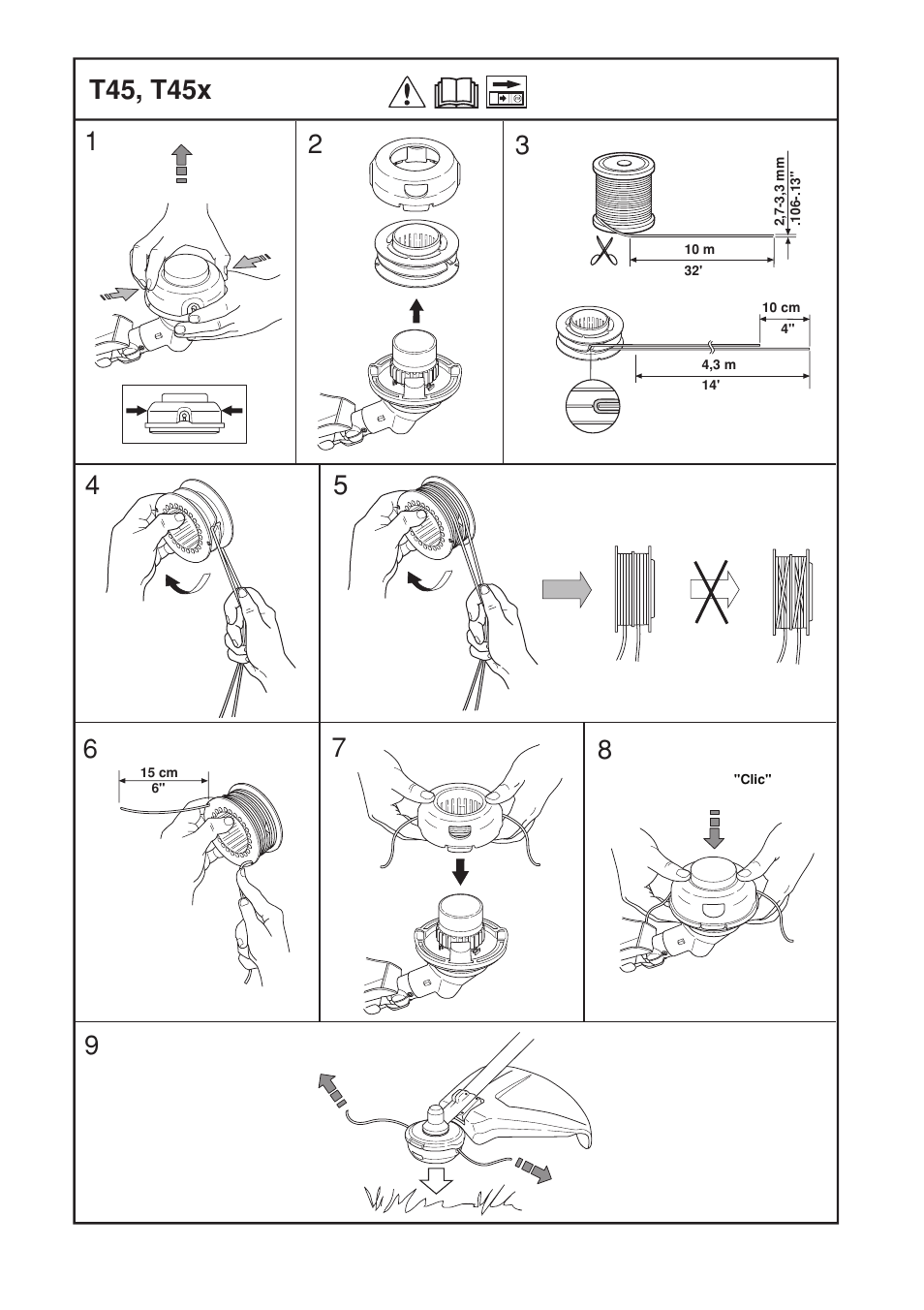 T45, t45x | Husqvarna 235F User Manual | Page 37 / 44
