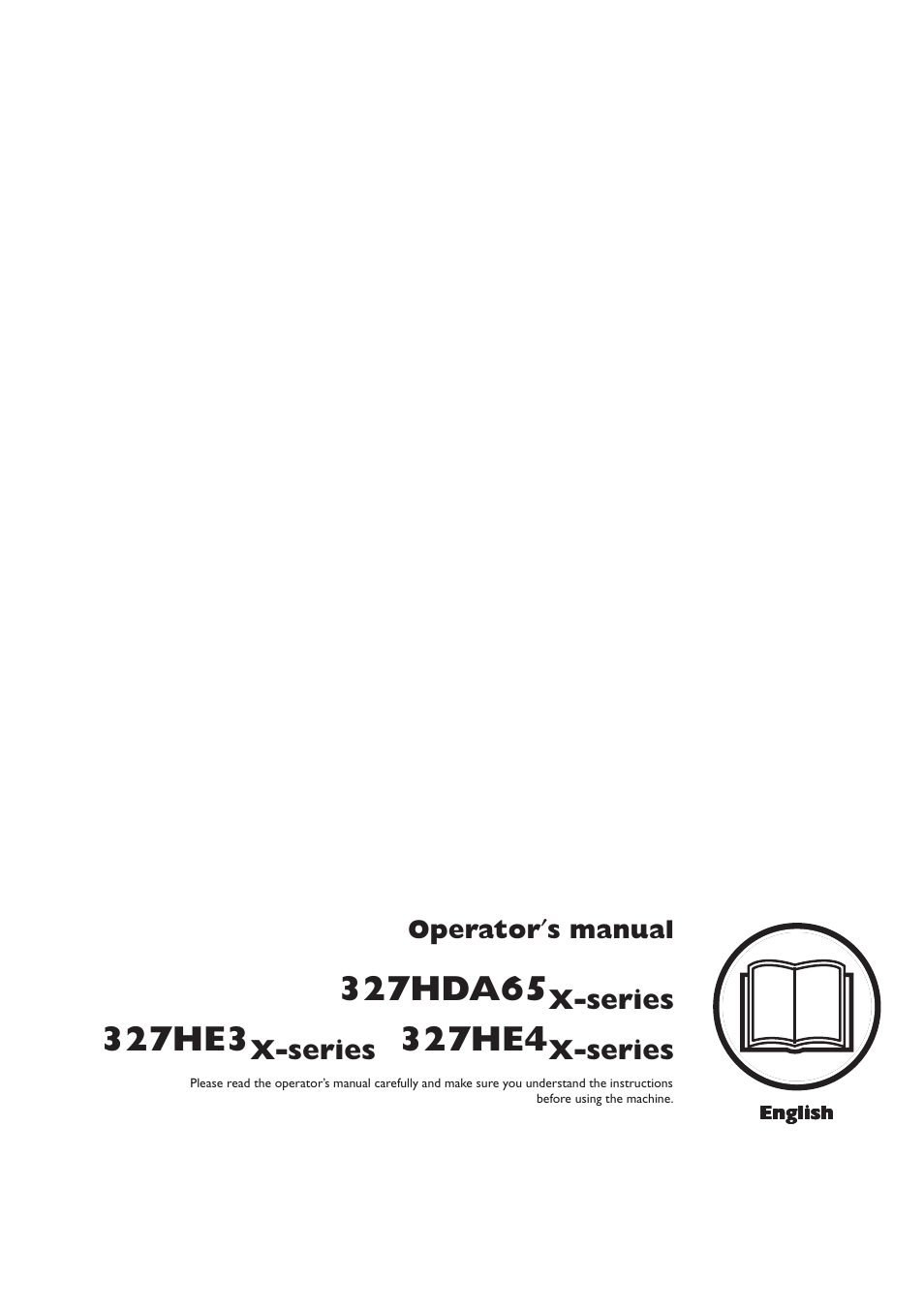 Husqvarna 327HDA65X User Manual | 28 pages