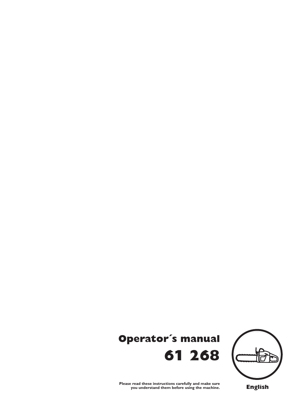 Husqvarna 61 User Manual | 36 pages