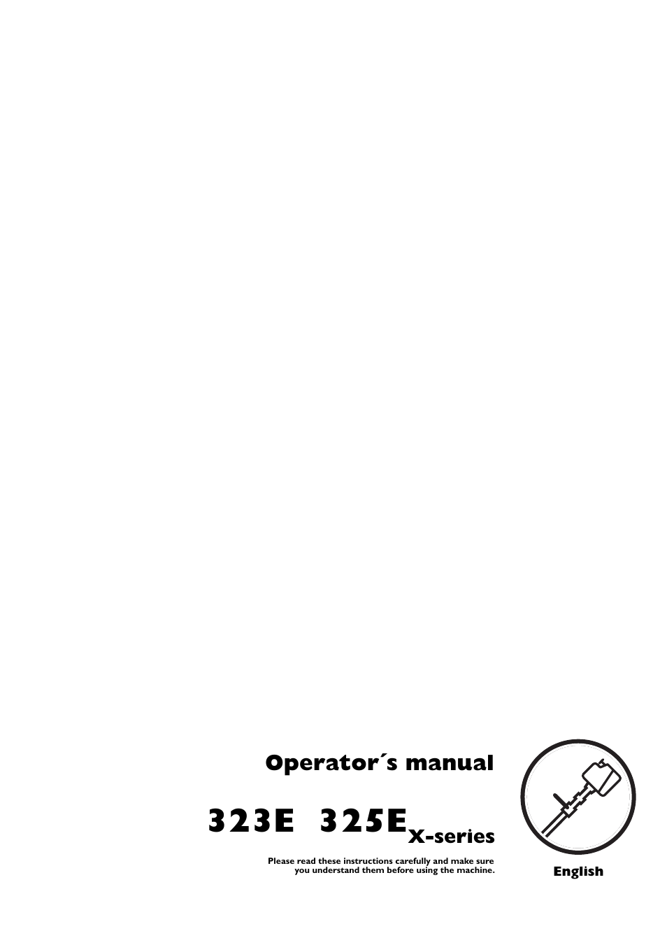Husqvarna 323E User Manual | 24 pages