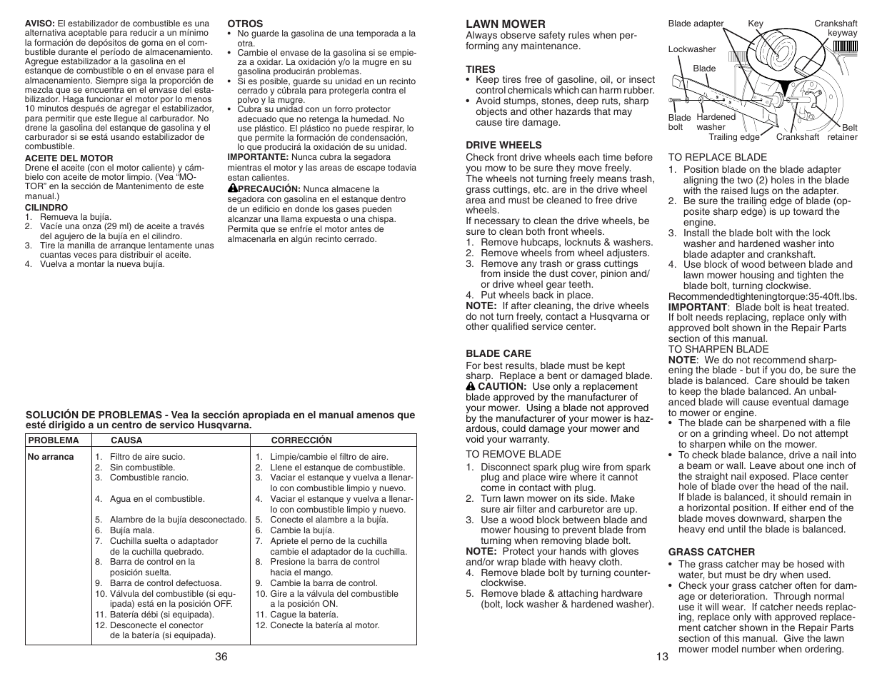 Husqvarna 917.37408 User Manual | Page 13 / 24