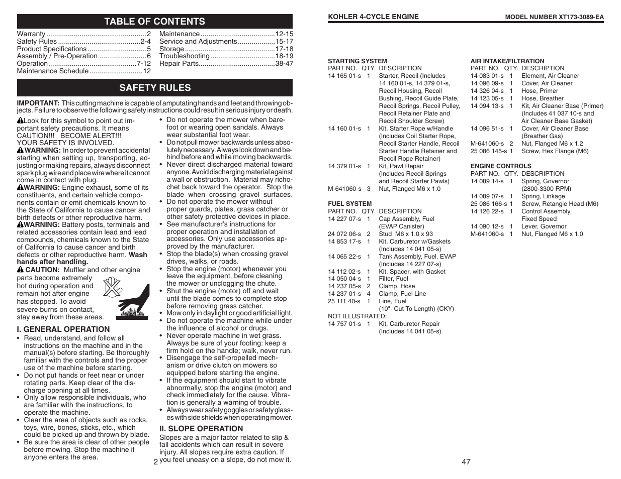 Husqvarna 917.37408 User Manual | Page 2 / 24