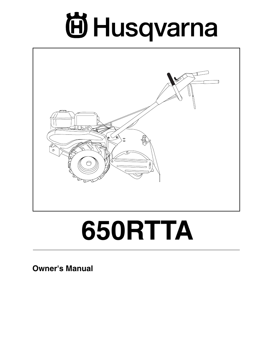 Husqvarna 650RTTA User Manual | 28 pages