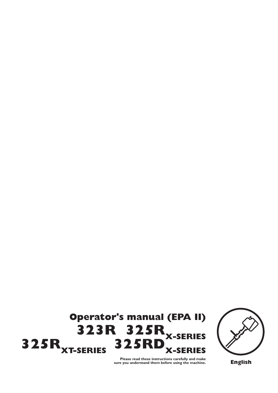 Husqvarna 325RXT-Series User Manual | 44 pages