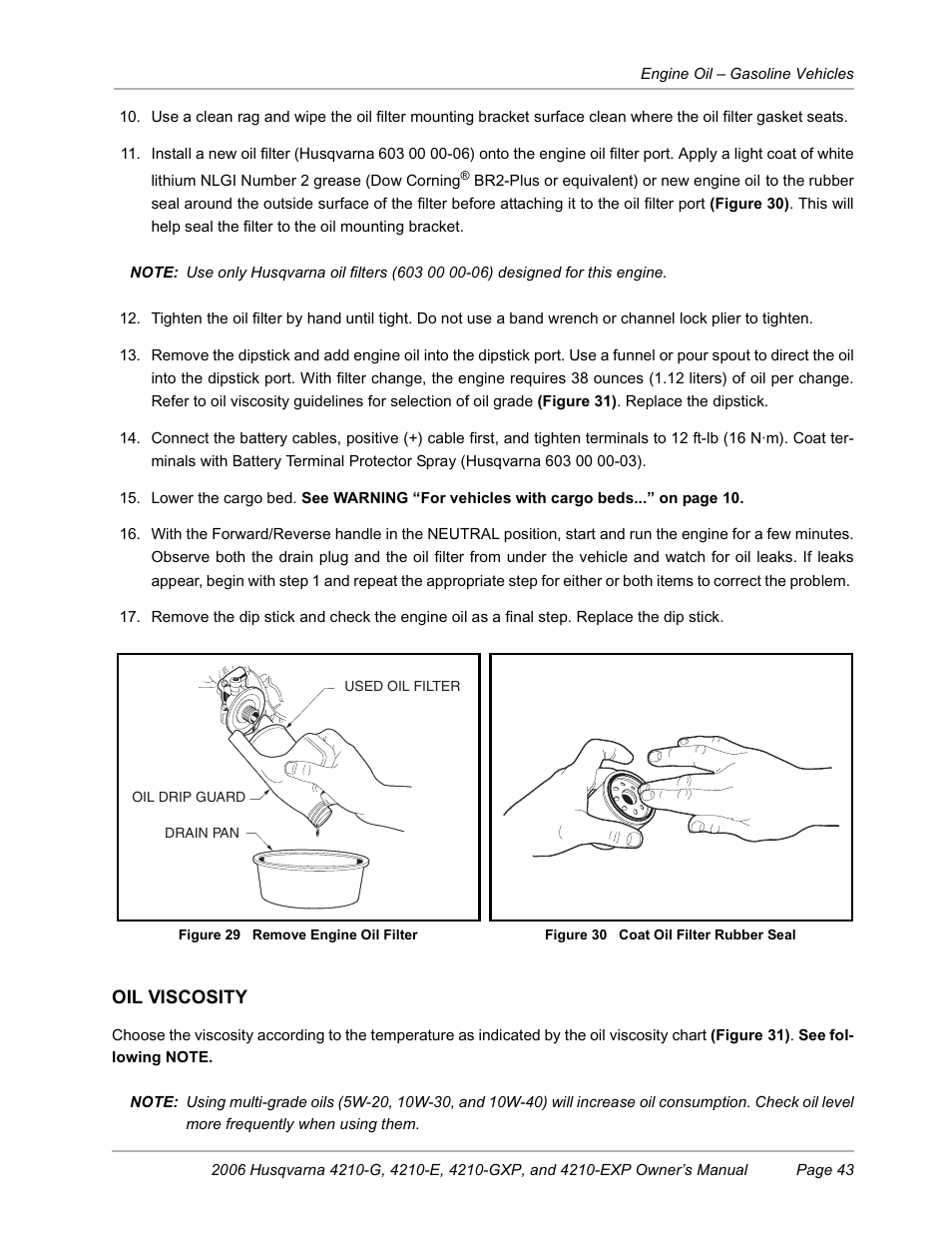 Husqvarna HUV4210-EXP User Manual | Page 45 / 56