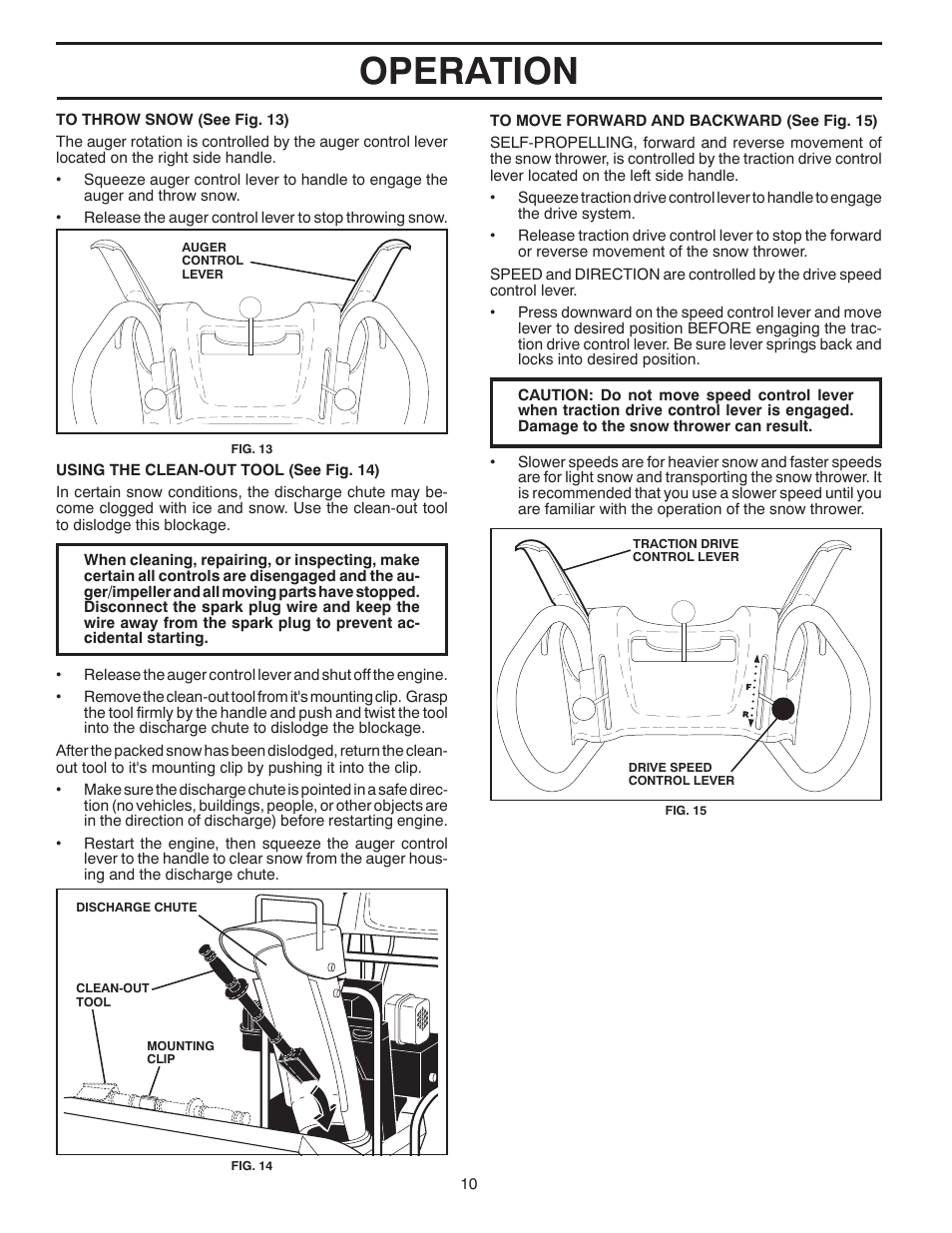 Operation | Husqvarna 96193004500 User Manual | Page 10 / 20