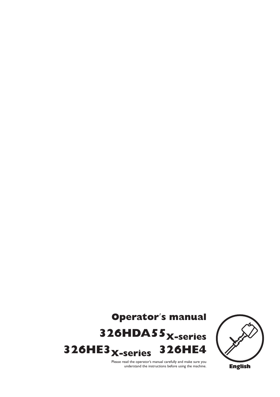 Husqvarna 326HDA55X-Series User Manual | 24 pages