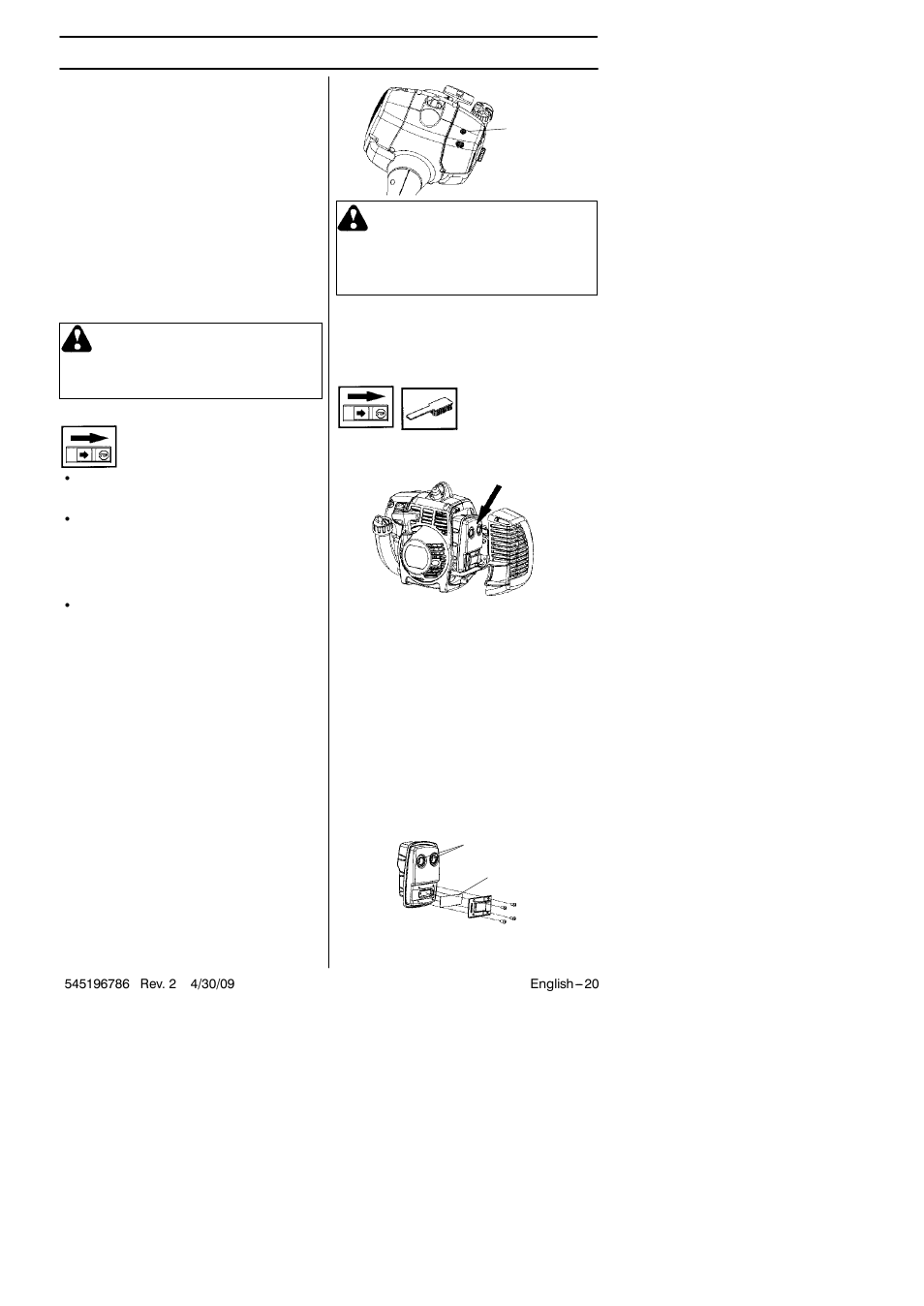 Maintenance | Husqvarna 128RJ User Manual | Page 20 / 27