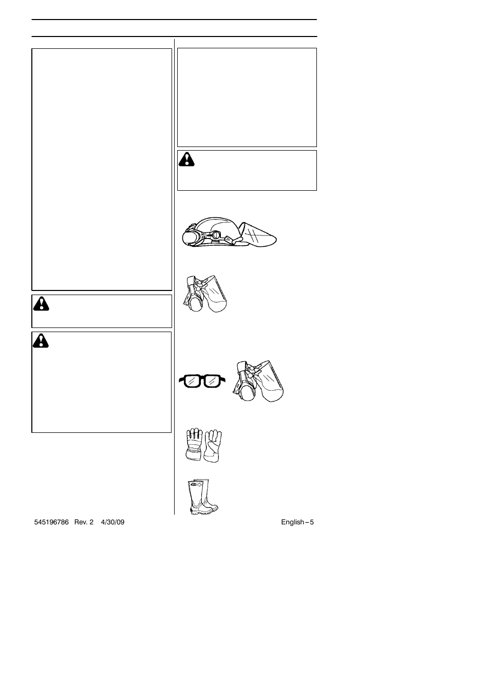 General safety precautions | Husqvarna 128RJ User Manual | Page 5 / 27