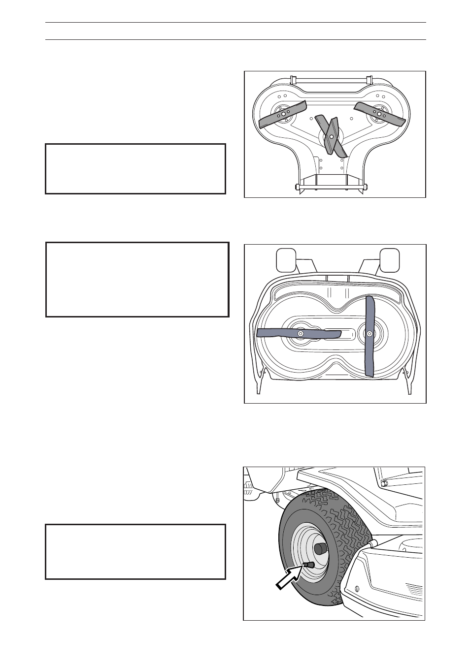 Maintenance, Checking the blades, Checking the tyre pressure | Husqvarna 11 Bio/13 H Bio User Manual | Page 31 / 43
