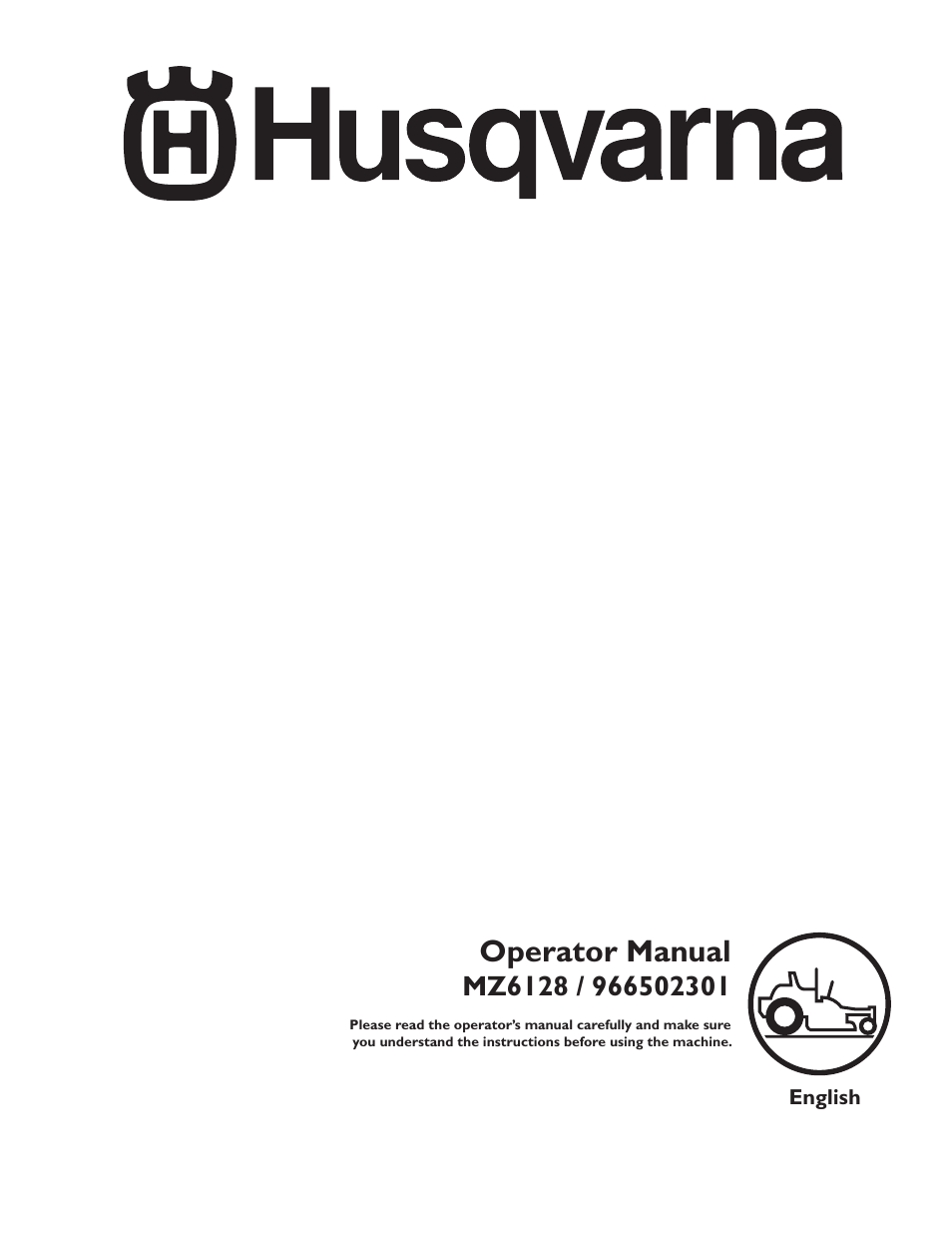 Husqvarna 115 312526R1 User Manual | 64 pages