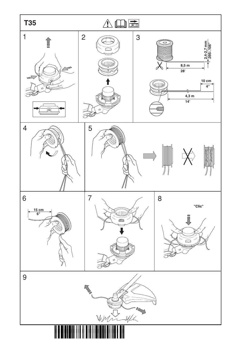 Z+h9r¶6 | Husqvarna 324RX-Series User Manual | Page 34 / 36