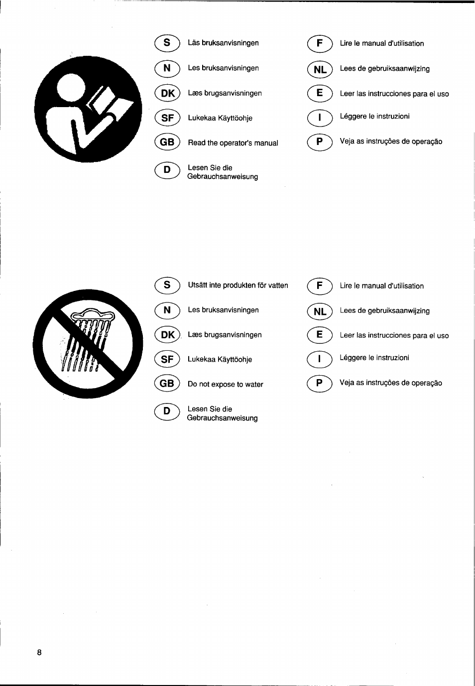 Husqvarna BV650 User Manual | Page 8 / 27