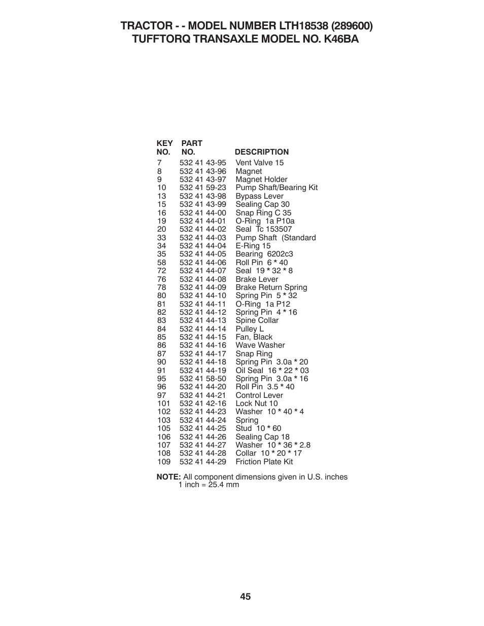 Husqvarna 917.2896 User Manual | Page 45 / 52