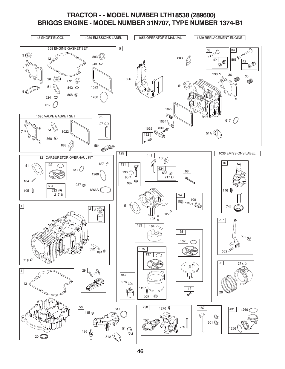 Engine | Husqvarna 917.2896 User Manual | Page 46 / 52